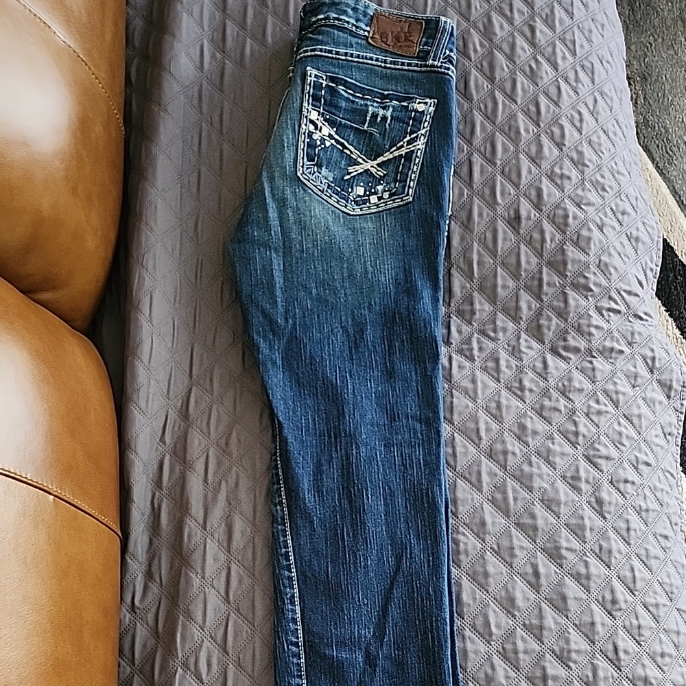 BKE Madison Denim Jeans in Deep Blue